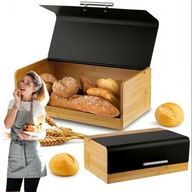 CHLEBAK PREMIUM CZARNY – ELEGANCJA I DŁUGOTRWAŁA ŚWIEŻOŚĆ PIECZYWA KUCHNIA