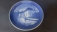 Talerz kolekcjonerski Royal Copenhagen Christmas Plate 1975 vintage design