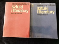 Społeczna historia sztuki i literatury. Tom 1,2/zestaw Arnold Hauser 1974