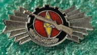 ODZNAKA STRZELECKA - NIEMCY EX-DDR - WERSJA SREBRNA