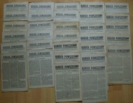 KURIER POWSZECHNY-1944-45-STRONNICTWO POLSKIEJ DEMOKRACJI -bibuła