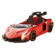 SAMOCHÓD Z MUZYCZNĄ KIEROWNICĄ DLA DZIECI ZABAWKA SYMULOWANA JAZDA