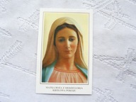 OBRAZEK MATKA BOŻA Z MEDZIUGORJA KRÓLOWA POKOJU