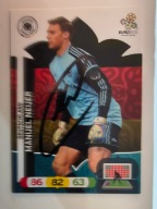 Karta panini autograf Niemcy Euro 2012 Manuel Neuer