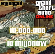 10.000.000$ Enhanced Nowa Wersja Kasa Money Pieniądze GTA 5 V Online PC