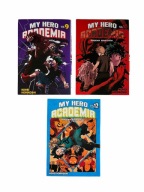 My Hero Academia tomy 9, 10, 12