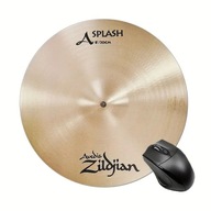 ZILDJIAN Podkładka pod myszkę okrągła antypoślizgowa talerz perkusyjny fi20