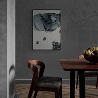 Duży obraz w ramie 70x100 cm Ręcznie malowany Abstrakcja SENSI ARTE