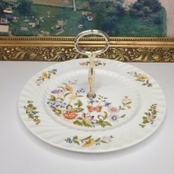 Aynsley Bone China Cottage Garden patera / etażerka 26 cm England