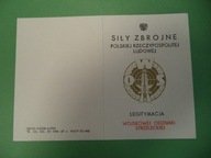 Legitymacja Wojskowej Odznaki Strzeleckiej
