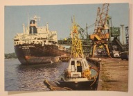 ŚWINOUJŚCIE. m/s "Ziemia Wielkopolska" przy nabrzeżu portowym, CZYSTA ŁADNA