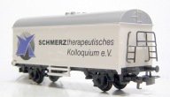 Marklin - wagon chłodnia 2-osiowy - DB - reklamowy SCHMERZ