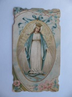 MATKA BOŻA NIEPOKALANEGO POCZĘCIA przedwojenny ŚW. OBRAZEK