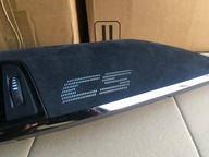 BMW M3 F80 CS M4 F82 osłona konsola deska dekor zamsz Carbon Karbon GTS