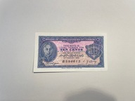 Malaje - Malezja - 10 centów - 1940 - bardzo rzadki