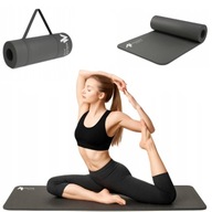 MATA DO ĆWICZEŃ JOGI GIMNASTYCZNA TRENINGOWA FITNESS UCHWYT GRUBA NBR 1,5CM