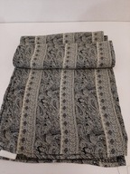 FULAR PLASTRON MĘSKI SZALIK JEDWABNY FRANCUSKI WZÓR paisley KENIA SCARF