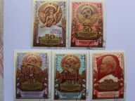 ZSRR - 50 lat Kraju Rad - Mi. 4053-57 - kasowane