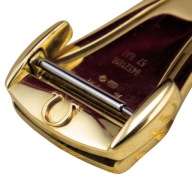 ZŁOTA 18K Klamra do ZEGARKA OMEGA Lite ZOTO 750 Oryginał ZAPINKA MOTYLKOWA