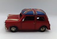 Metaloplastyka model Mini Cooper - Anglia Londyn 16cm - kolekcjonerski