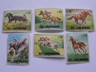 San Marino - sporty konne - Mi. 850-55 **