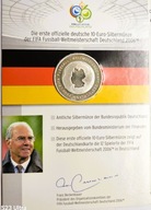 Moneta 10 Euro FIFA 2006 – Niemcy 2003, srebro 925, oryginał