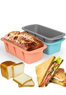 3xWKŁAD keksówka FRYTKOWNICY AIRFRYER FORMA PIECZENIA silikonowa 20x10x6 cm