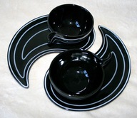 LIPTON JING JANG KOMPLET FILIŻANKA SPODEK 2 SZTUKI ZESTAW KOLEKCJONERSKI