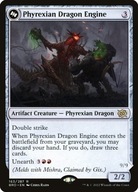 Magic: The Gathering Phyrexian Dragon Engine // Mishra, Lost to Phyrexia