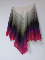 Rękodzieło Chusta zrobiona na szydełku