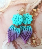 OKAZJA!!!! Kolczyki z gliny polimerowej 51a