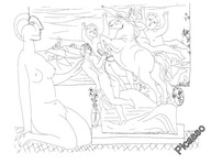 PABLO PICASSO - VOLLARD SUITE #175 - 1956 r.!