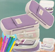 PIÓRNIK WIELOFUNKCYJNY DWUKOMOROWY DO SZKOŁY DUŻY POJEMNY UNIWERSALNY