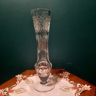 Vintage, Piękny kryształowy wazon