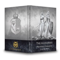 GERMANIA MINT 10 MARK ALLEGORIES 2022 POLONIA & GERMANIA 2 Oz Ag 9999