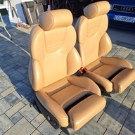 FOTELE RECARO AUDI RS6 C5 PLUS S6 A6 C5 SKÓRA PEDANTYCZNE EUROPA