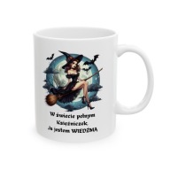 KUBEK HALLOWEEN WIEDŹMA CZAROWNICA DLA NIEJ NA KAWĘ