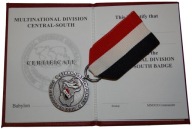 Medal Wielonarodowej Dywizji Centrum-Południe IRAK
