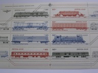 ZSRR - lokomotywy i wagony - kolejnictwo - Mi. 5515-22 ** arkusik