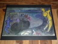 MARC CHAGALL - DAPHNIS AND CHLOE - "Sen Bryaksisa" - 1977 rok
