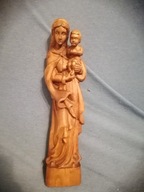 Rzeźba z drewna Matka Boska