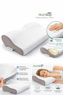 Ergonomiczna poduszka do spania Memory Foam - profilowana do boku i pleców
