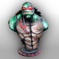 Żółwie Ninja Figurka Kolekcjonerska skala 1/6, 26cm wysokości, TMNT