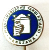 Odznaka - Warszawa Międzynarodowe Targi Książki