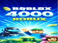 Roblox 4000 Robux | Szybka realizacja | Doładowanie na twoje konto