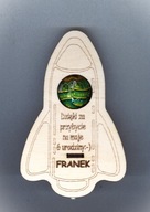 Podziękowanie rakieta na lizak urodziny lub inna okazja dowolny grawer