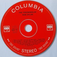 Bob Dylan The Freewheelin' Krążek bez poligrafii CD Irl