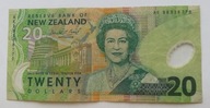 Nowa Zelandia 20 dolar