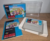 SUPER MARIO KART - NINTENDO SNES KOMPLET