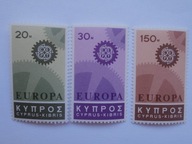 Cypr - Europa CEPT 1967 - Mi. 292-94 **